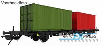 Lenz 42352-01 Containertragwagen mit 20' Container, DB, Ep.6