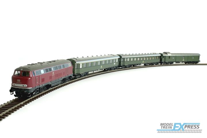 Lenz 43163-01 Zug-Set: BR216 Lollo mit 3 Personenwagen