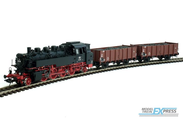 Lenz 43286-80 ZUG-SET BR86 516, DB, EP.3 MIT 2 GÜTERWAGEN OM12 (?/25) *