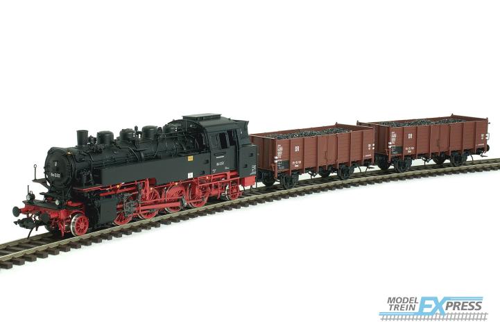Lenz 43286-82 ZUG-SET BR86 050, DR, EP.3 MIT 2 GÜTERWAGEN OM12 (?/25) *
