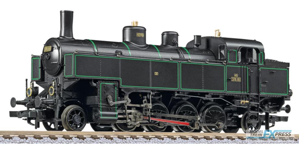 Liliput 131408 Dampflokomotive, Reihe 378, BBÖ, 378.161, Speichenräder, Ep.II
