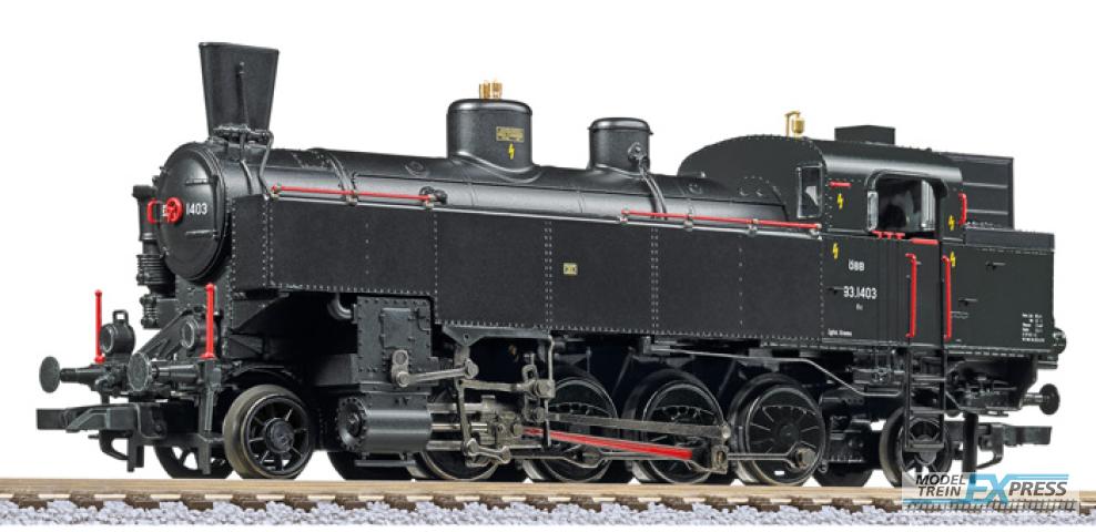 Liliput 131413 Dampflokomotive, Reihe 93, ÖBB, 93.1403, Speichenräder, Ep. IV