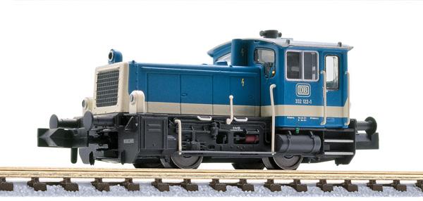 Liliput 162590 Diesel-Rangierlokomotive, 332 122-1, DB, ozeanblau, Ep.IV