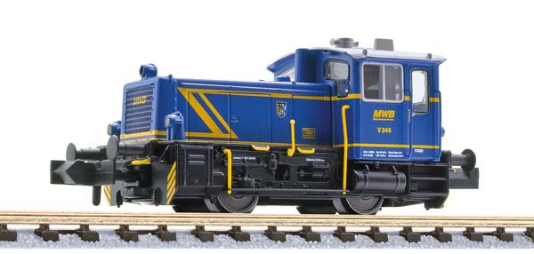 Liliput 162608 Diesel-Rangierlokomotive, V 245, MWB, blau, Ep. V