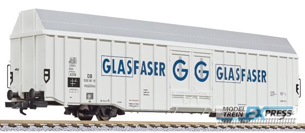 Liliput 235801 Großräumiger Güterwagen, Hbbks, DB, "GLASFASER", Ep.III (lang)