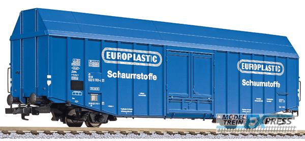 Liliput 235806 Großräumiger Güterwagen, Hbks, DB, "EUROPLASTIC", Ep.IV (kurz)
