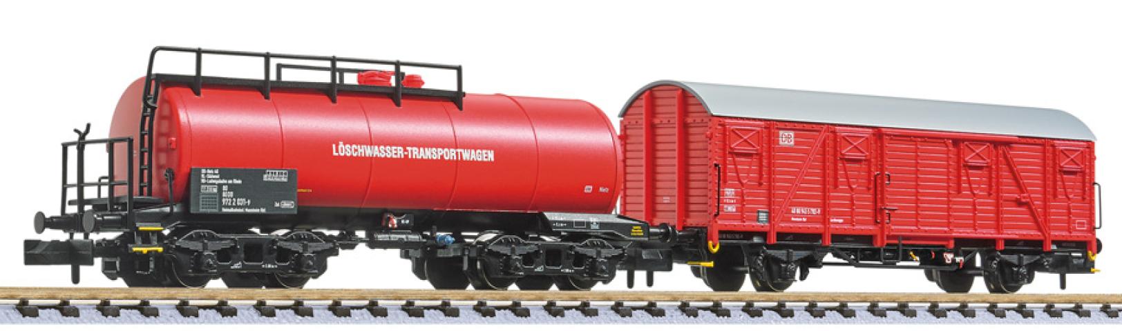 Liliput 260117 2-teiliges Löschwasserzug-Set der DB-Netz AG