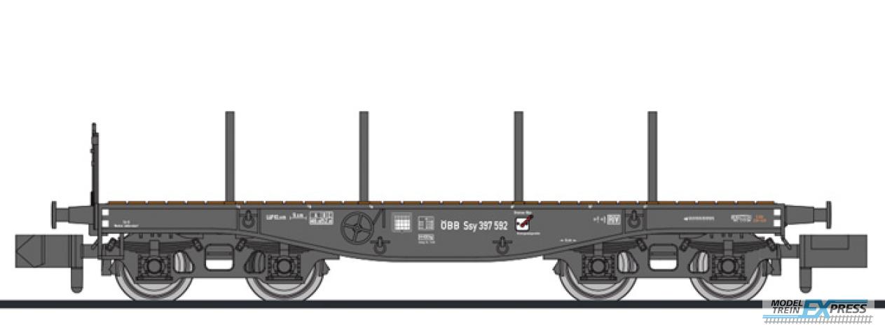 Liliput 265246 4-achs. Schwerlastwagen, SSy, ÖBB, Ep.III