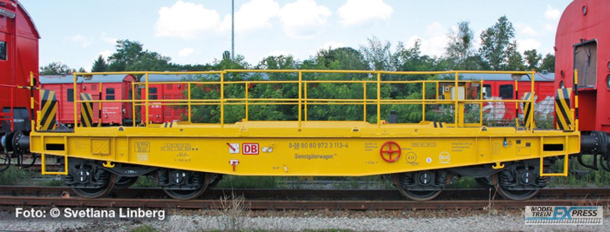 Liliput 265265 4-achs. Schwerlastwagen, Dienstgüterwagen 206, DB AG, Ep.VI
