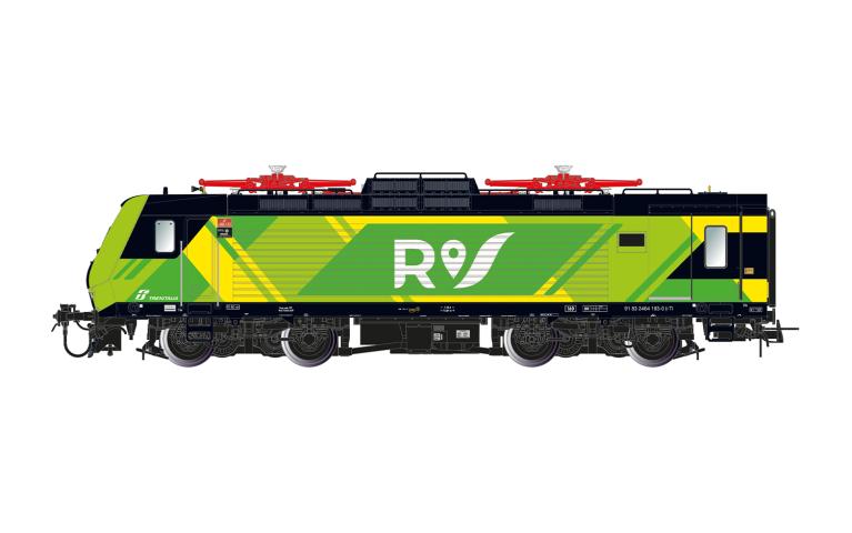 Lima 2675 FS Trenitalia, E.464 new "Regionale" livery, green/yellow, ep. VI
