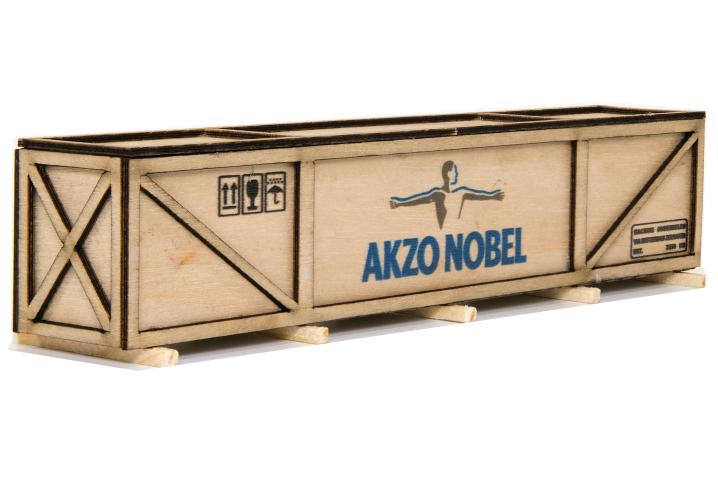 Loewe Wagonladingen 2382 Belading transportkist Akzo Nobel (NL), 120 mm