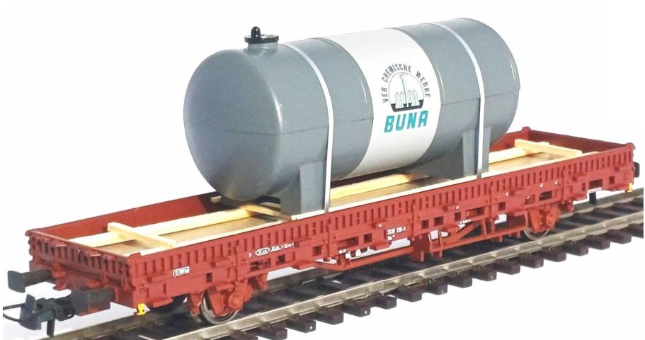 Loewe Wagonladingen 2437 Belading grote ketel Buna 140 mm