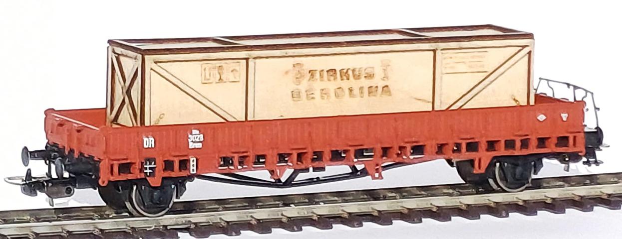 Loewe Wagonladingen 2452 Belading transportkist Circus Berolina 100 mm