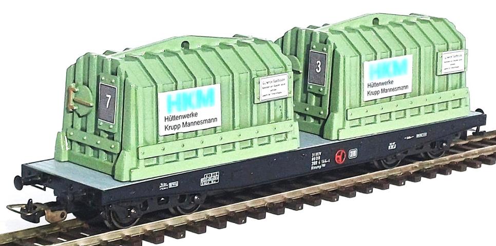 Loewe Wagonladingen 2458 Belading 2 Warmbrammenhauben H K M (2 st.)