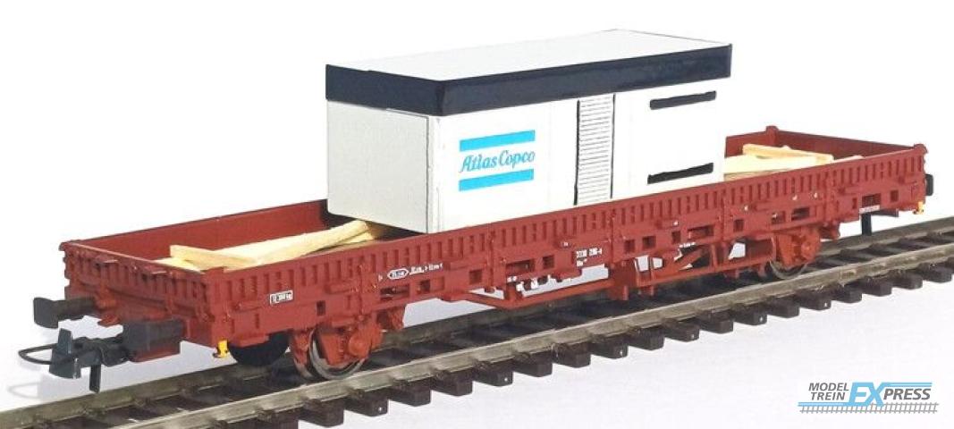Loewe Wagonladingen 2466 Belading compressor (groot) Atlas Copco 140 mm