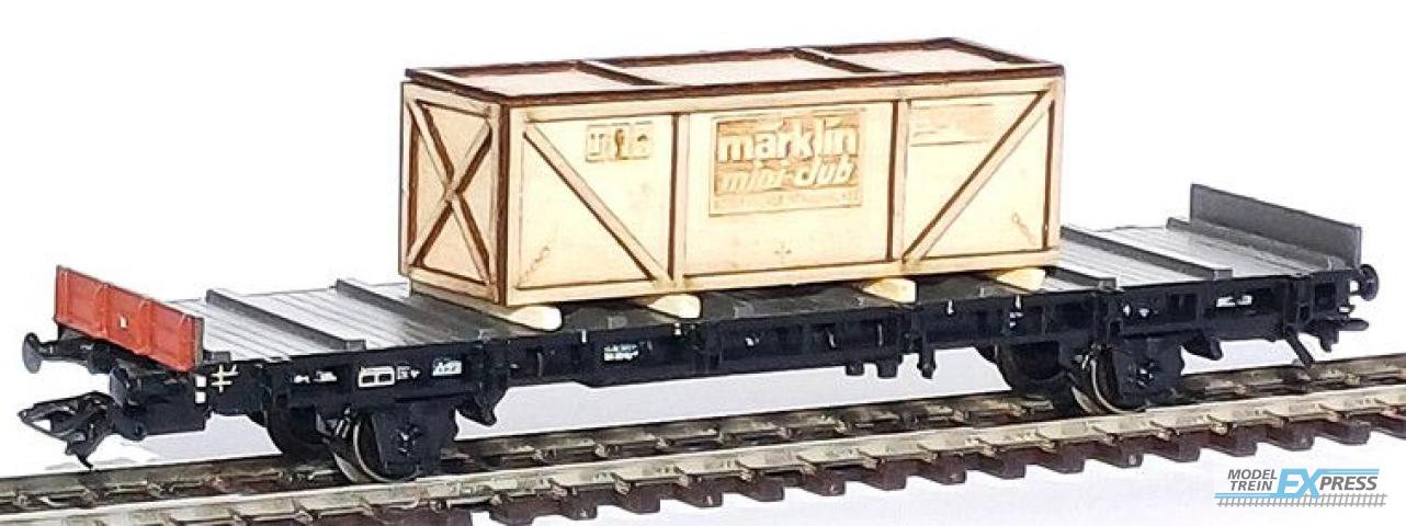 Loewe Wagonladingen 2470 Belading transportkist Marklin Mini Club 70 mm (Tp. III-IV)