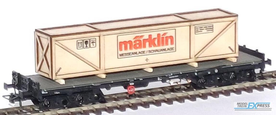 Loewe Wagonladingen 2471 Belading transportkist Marklin 120 mm (Tijdperk V-VI)
