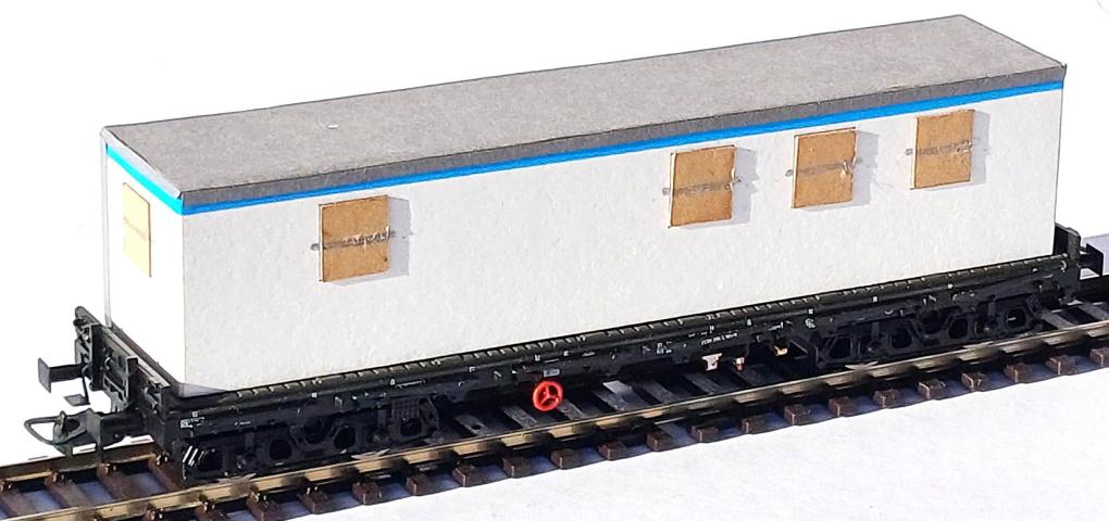 Loewe Wagonladingen 2474 Belading ATCO-Tainer (Typ C) 140 mm