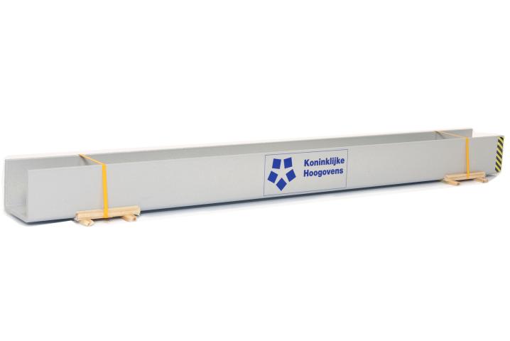 Loewe Wagonladingen 2535 Belading stalen U profiel Kon. Hoogovens (NL) 200mm
