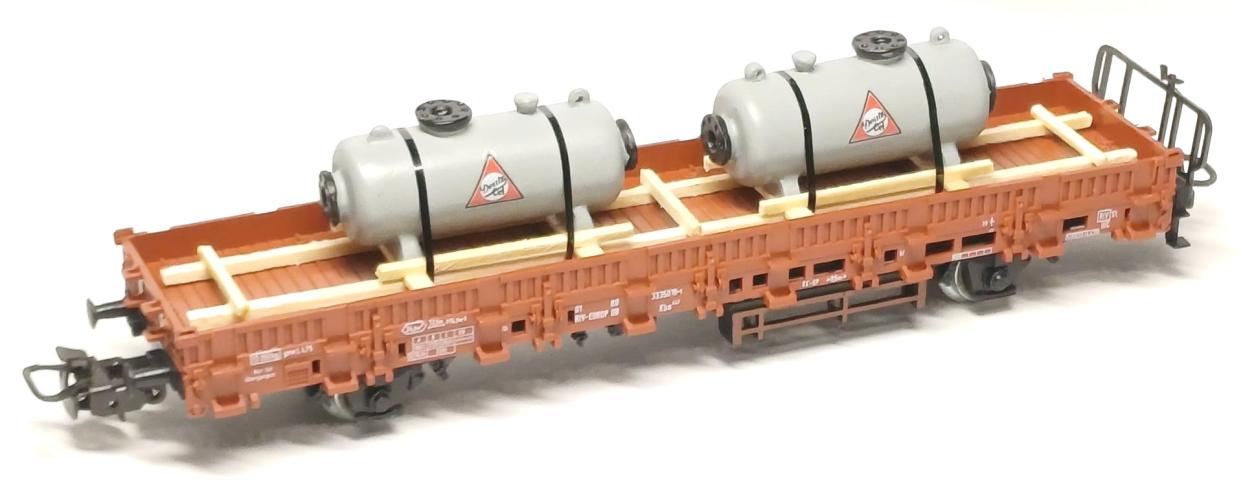 Loewe Wagonladingen 2538 Belading kleine ketel Deutz Oel, 140 mm