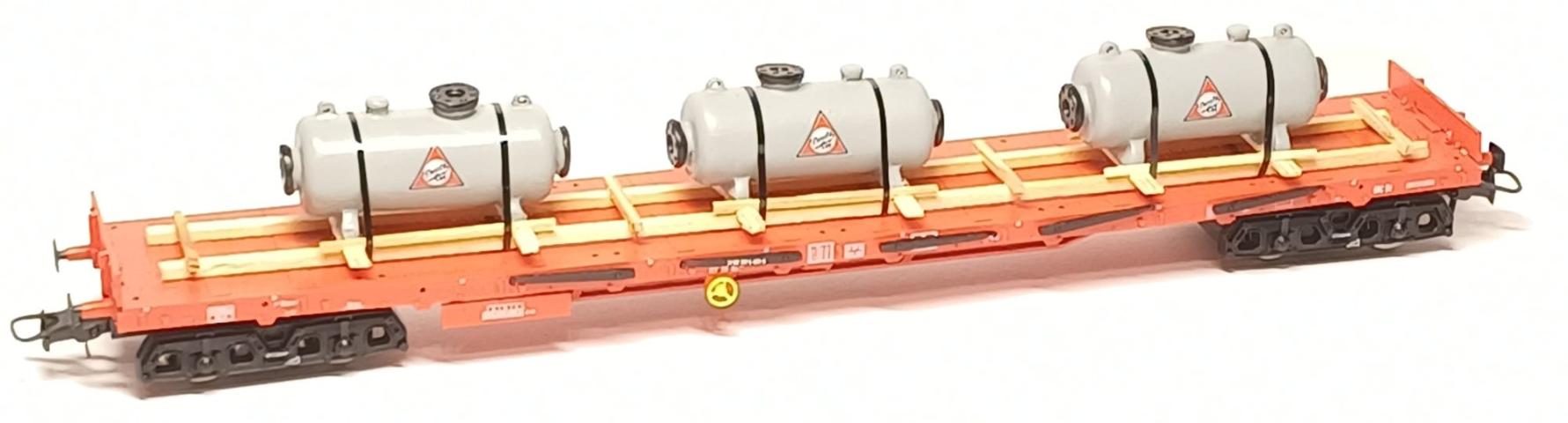 Loewe Wagonladingen 2539 Belading kleine ketel Deutz Oel, 200 mm