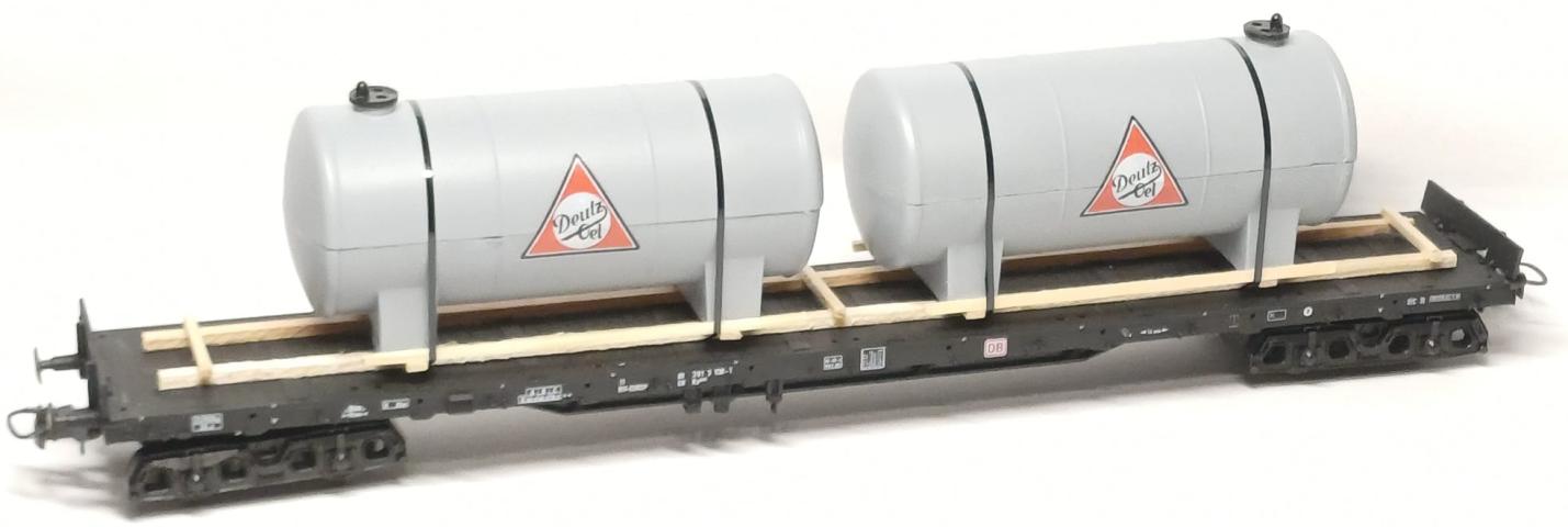 Loewe Wagonladingen 2547 Belading grote ketel Deutz Oel, 200 mm