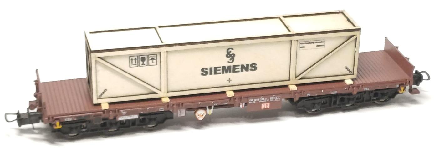 Loewe Wagonladingen 2566 Belading transportkist Siemens, 120 mm