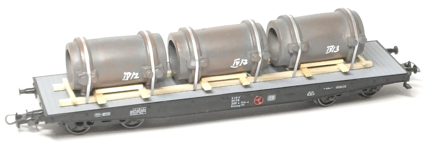 Loewe Wagonladingen 2572 Belading gietvorm, rond, 140 mm