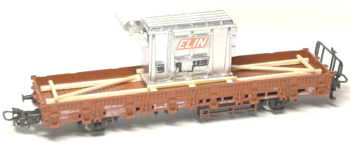 Loewe Wagonladingen 2573 Belading transformator Elin, 140 mm