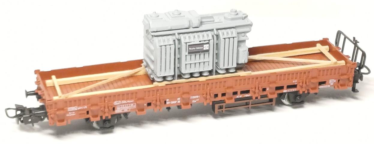 Loewe Wagonladingen 2574 Belading transformator Trafo Union, 140 mm