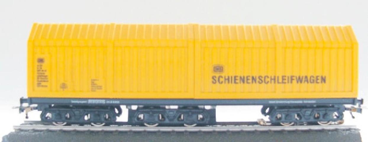 Lux 9137 MLR-1 Mittelleiterreinigungs-Wagen System Trix-Express, analog und digital einsetzbar. Mit SSF-09 Steuerelektronik (automatische Start-/Stopp-Funktion), Glockenankermotor (Faulhaber¹) und Akkustation.