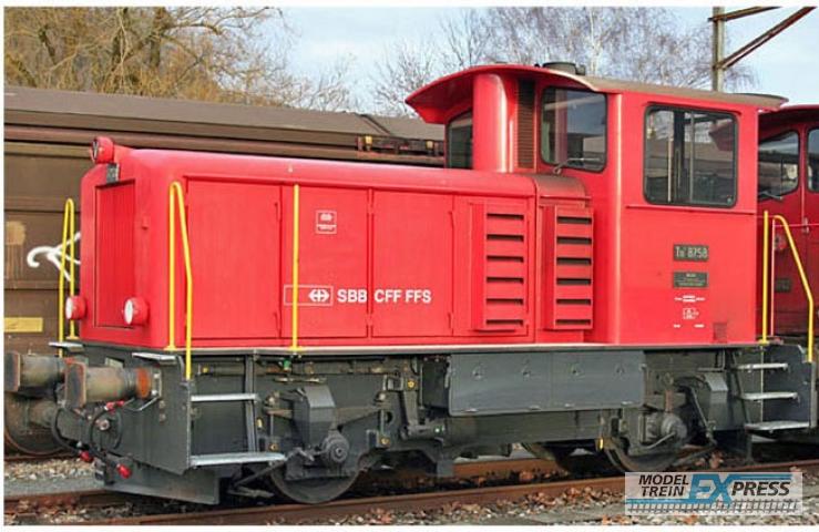 Mabartren 81525S Diesel locomotive Tm IV 232 SBB- Red color, ACC SOUND