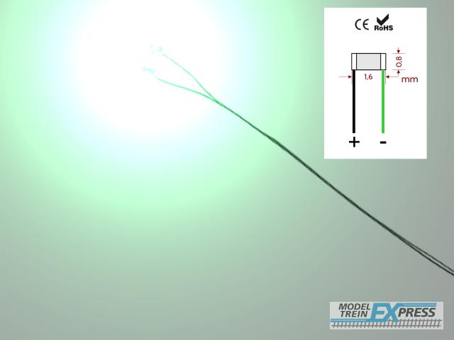 Mafen 060303 LED 0603 Grün - Vorverdrahtet (10 Stk.)