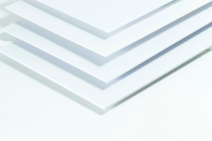Maquett 601-03 WHITE STYRENE 194X320MM, 0,75 MM