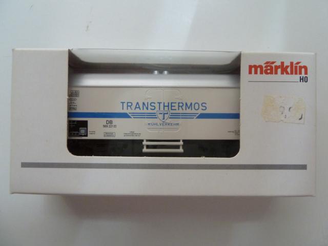 Marklin gebruikt materiaal 00755-20 DB koelwagen "Transthermos", in goede staat, in doos