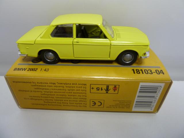 Marklin gebruikt materiaal 18103-04G BMW 2002 geel, in goede staat, in doos