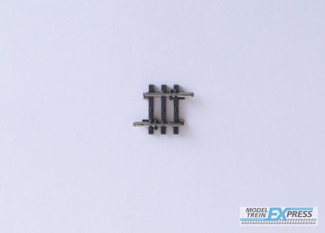 Marklin gebruikt materiaal 2204 Marklin rechte rails 22,5 mm 1/8