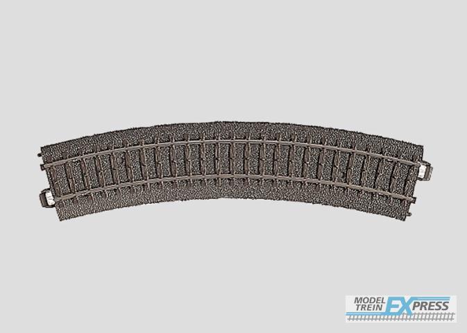 Marklin gebruikt materiaal 24130 Marklin Gleis geb. r360 mm,30 Gr.
