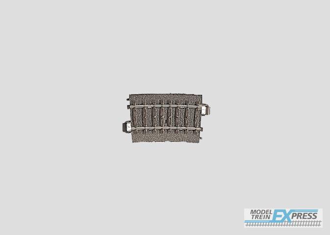 Marklin gebruikt materiaal 24207 Marklin Gleis geb. r437,5 mm,7,5 Gr.