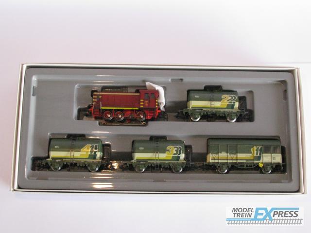 Marklin gebruikt materiaal 2846 Marklin Railreinigingsset van de Luxemburgse spoorwegen CFL