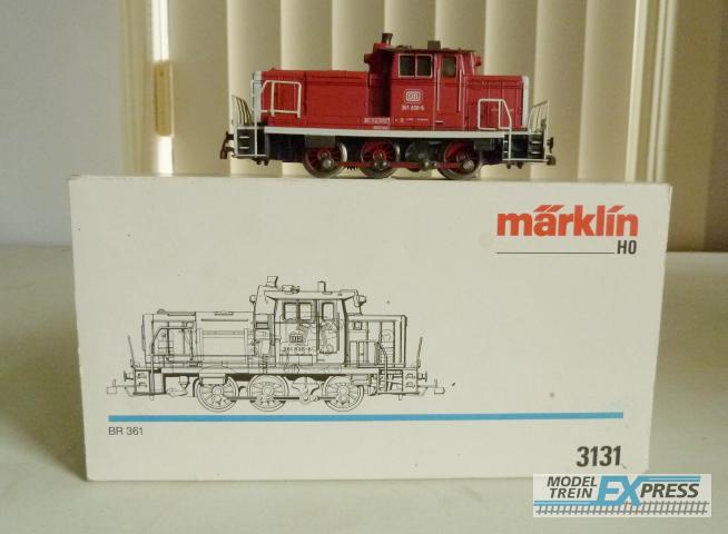 Marklin gebruikt materiaal 3131 Marklin BR 361 DB Digitaal met hoogvermogen motor i.z.g.st in doos