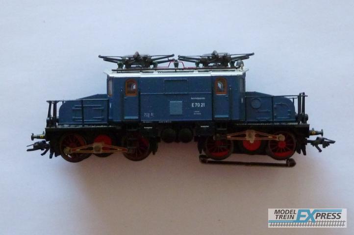 Marklin gebruikt materiaal 3748 Marklin Elektrische locomotief BR E 70 21 van de DRG zgan in doos