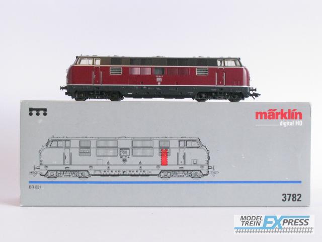 Marklin gebruikt materiaal 3782 Marklin Diesellocomotief BR 221 van de DB