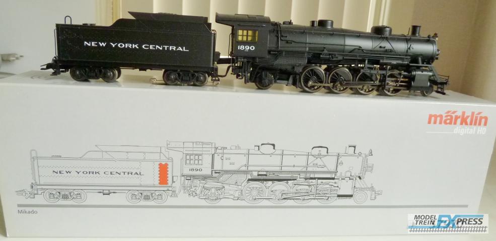 Marklin gebruikt materiaal 37970 Marklin Standaardtype 2-8-2 "Mikado" van de United States Railroad Association (USA). z.g.a.n in doos