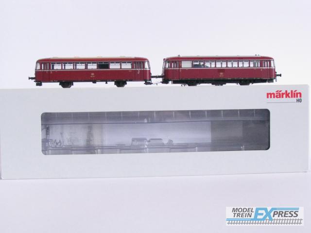 Marklin gebruikt materiaal 39980 Marklin DB railbus BR 798 + 998, 2-delig, tp. IV, digitaal MFX sound, zgan in doos