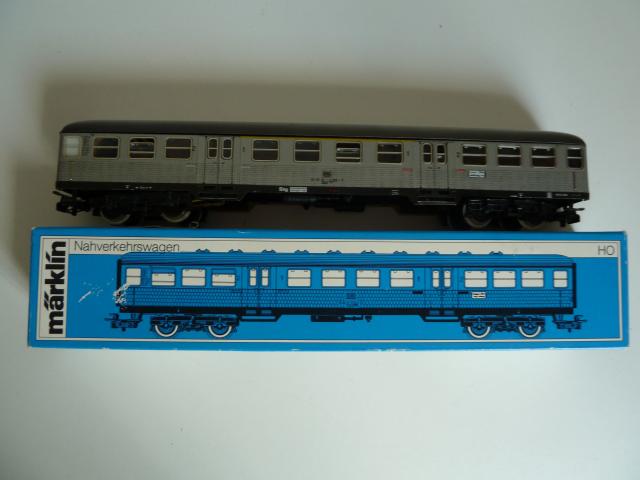Marklin gebruikt materiaal 4083 DB Silberling 1e/2e klasse, met verlichting, in doos