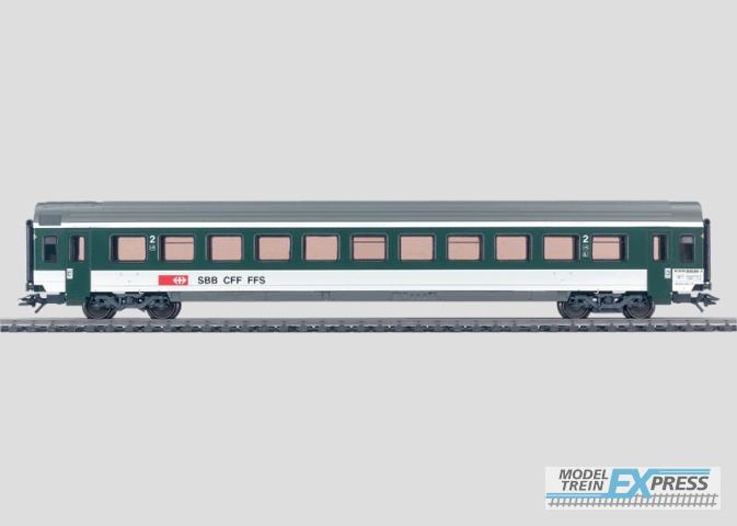 Marklin gebruikt materiaal 42162 Marklin sneltreinrijtuig 2e klasse SBB