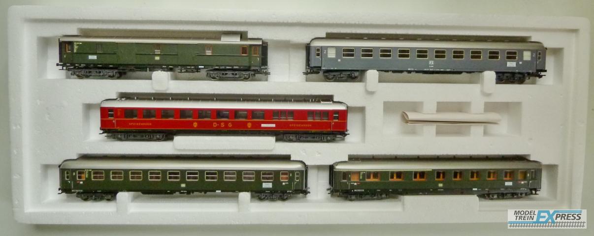 Marklin gebruikt materiaal 42941 Marklin set "Riviera Express", 5-delig, in doos