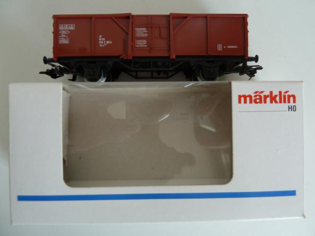 Marklin gebruikt materiaal 44174 DB open bakwagen, in goede staat, in doos