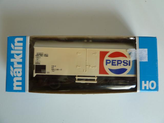 Marklin gebruikt materiaal 4419 Koelwagen "Pepsi", in doos